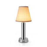 LED Cordless Silk Metal Table Lamp