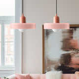 2 Heads Modern Bauhaus Glass Pendant Light