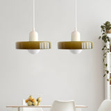 2 Heads Modern Bauhaus Glass Pendant Light