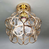 Design Flowers Style Glass Hallway Ceiling Lighting