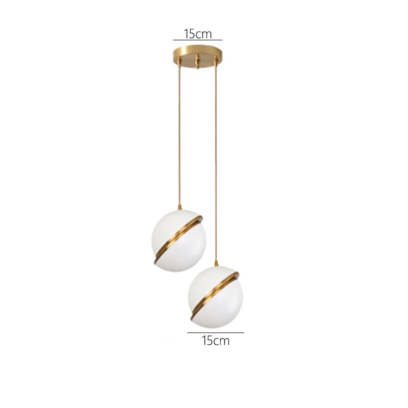 Lumaglo™ | Golden Pendant Lamp