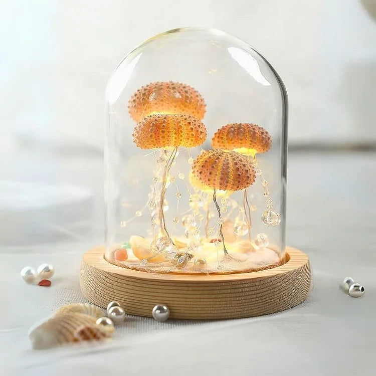 DIY Sea Urchin Night Light