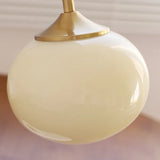 Marshmallow Metal Glass Table Lamp