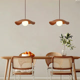 Creative Lotus Leaf Wabi Sabi Dining Room Pendant Light