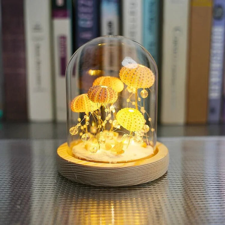 DIY Sea Urchin Night Light