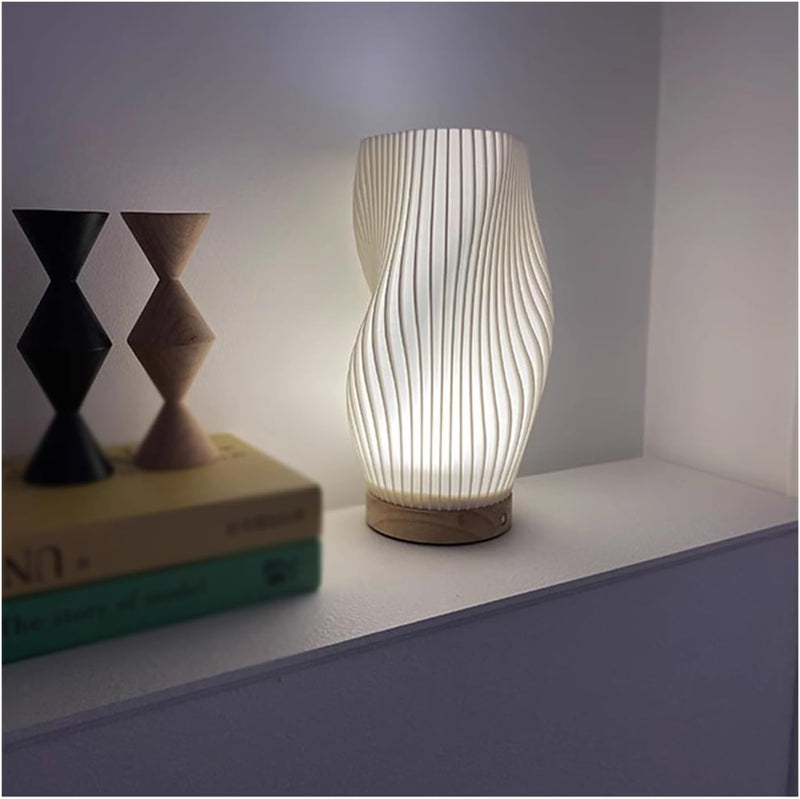 Serene Wavecrest Lamp