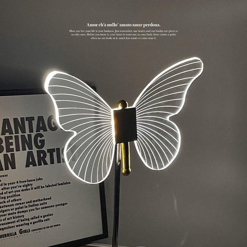 Butterfly Crystal Table Lamp