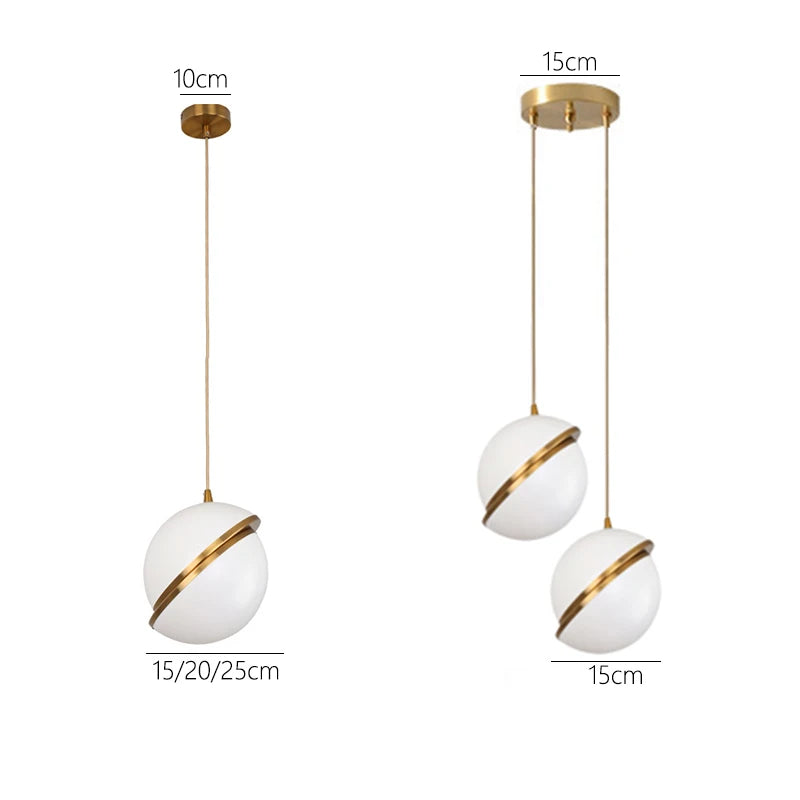 Lumaglo™ | Golden Pendant Lamp