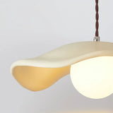 Creative Lotus Leaf Wabi Sabi Dining Room Pendant Light