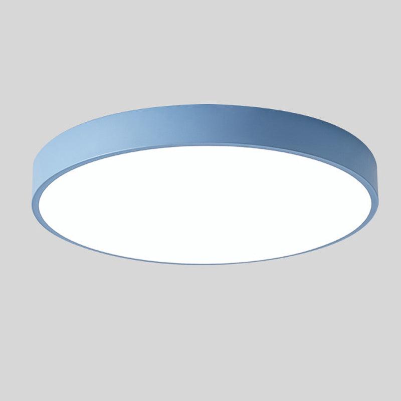 Nordic Wooden Macaroon Circular Ceiling Light