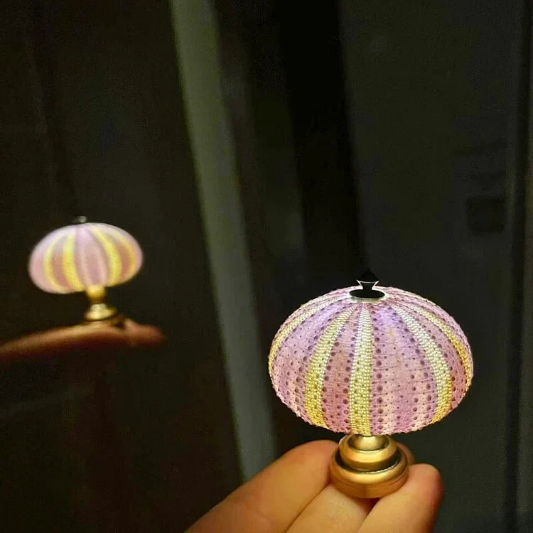 DIY Sea Urchin Night Light