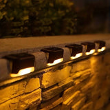 Wireless solar LED wall lights - Create the perfect atmosphere in your garden!