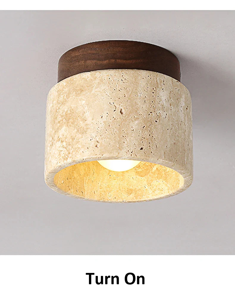 Japanese Creative Cream Style Ceiling Lamp