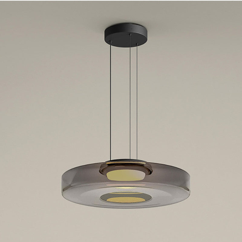 Glass Pendant Light In Bauhaus Style