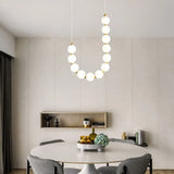 Luxury White Necklace Chandelier