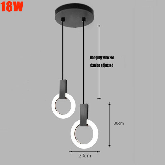 Nordic Ring Led Pendant Light