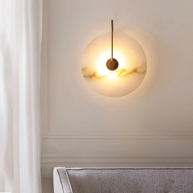 Alabaster LED Wall Light