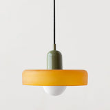 2 Heads Modern Bauhaus Glass Pendant Light