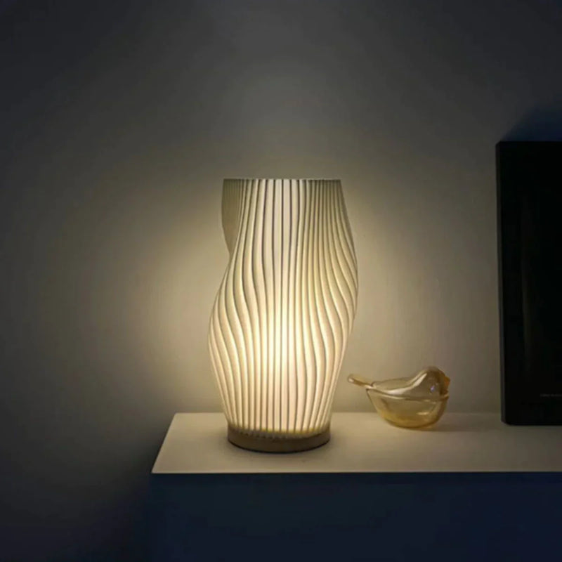 Serene Wavecrest Lamp