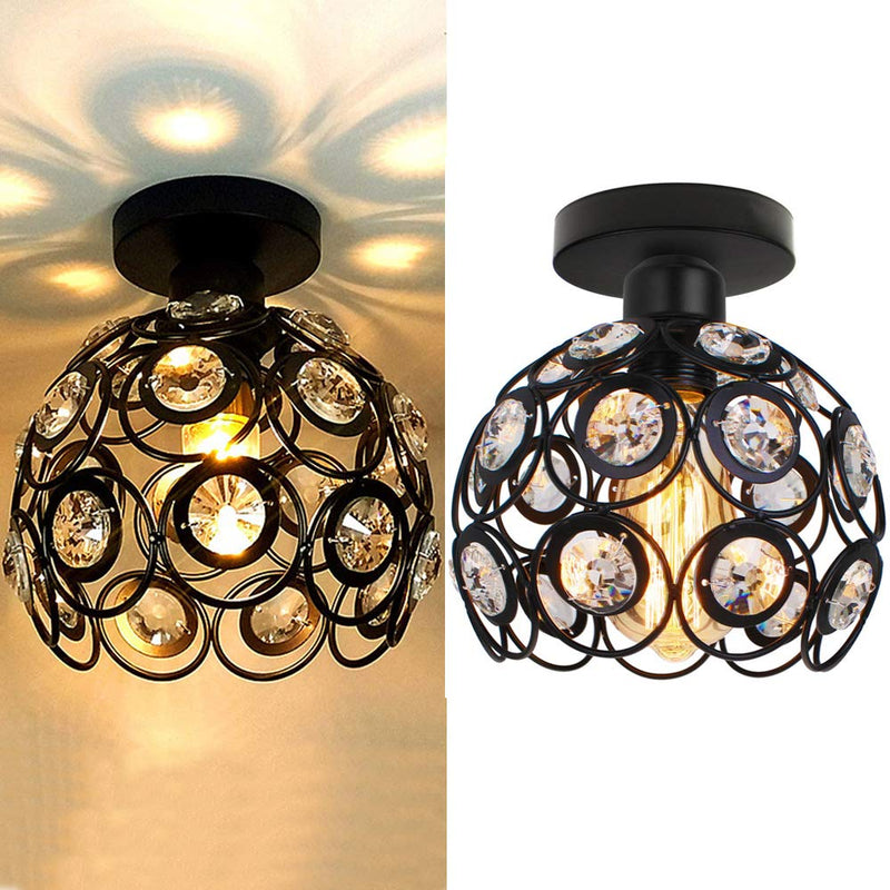 Fancy Gold Luxury Ball Hallway Ceiling Light