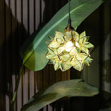 Capiz pendant light