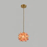 Capiz pendant light