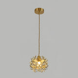 Capiz pendant light