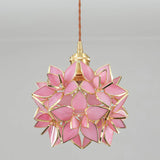 Capiz pendant light