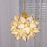 Capiz pendant light