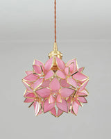 Capiz pendant light