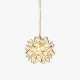 Capiz pendant light