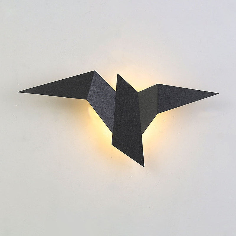 Creative Iron Wall Light in the Shape of a Bird