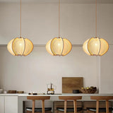 Mid-Century Scandinavian Wood Pendant Lights