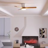 Plafonnier en bois avec ventilateur
