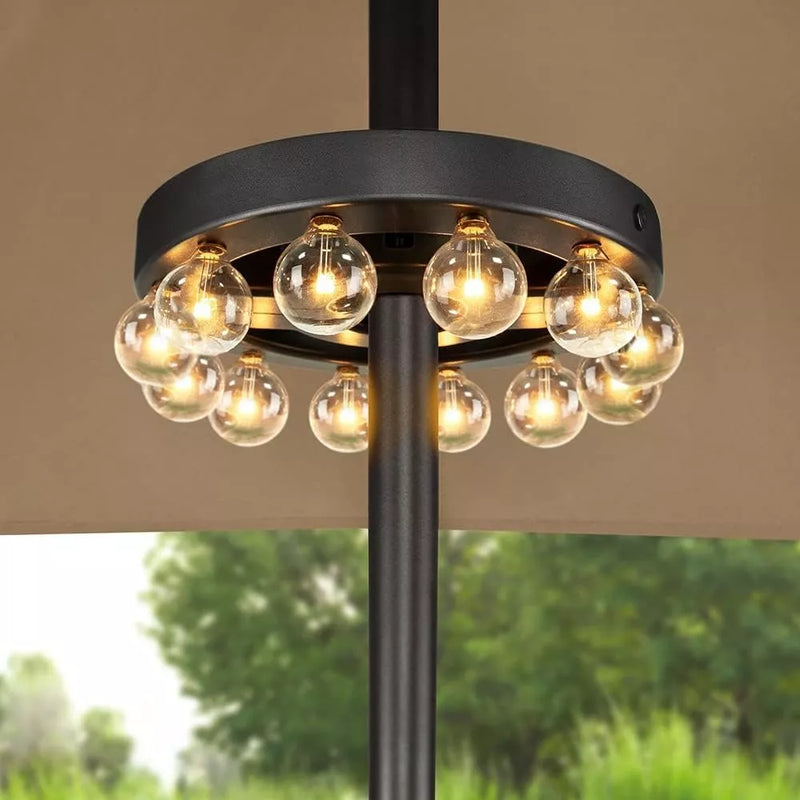 ShineShade™ | Elegant & Versatile Parasol Lamp