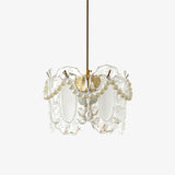 Floral Glass Pendant Lamp