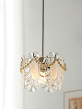 Floral Glass Pendant Lamp