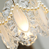 Floral Glass Pendant Lamp