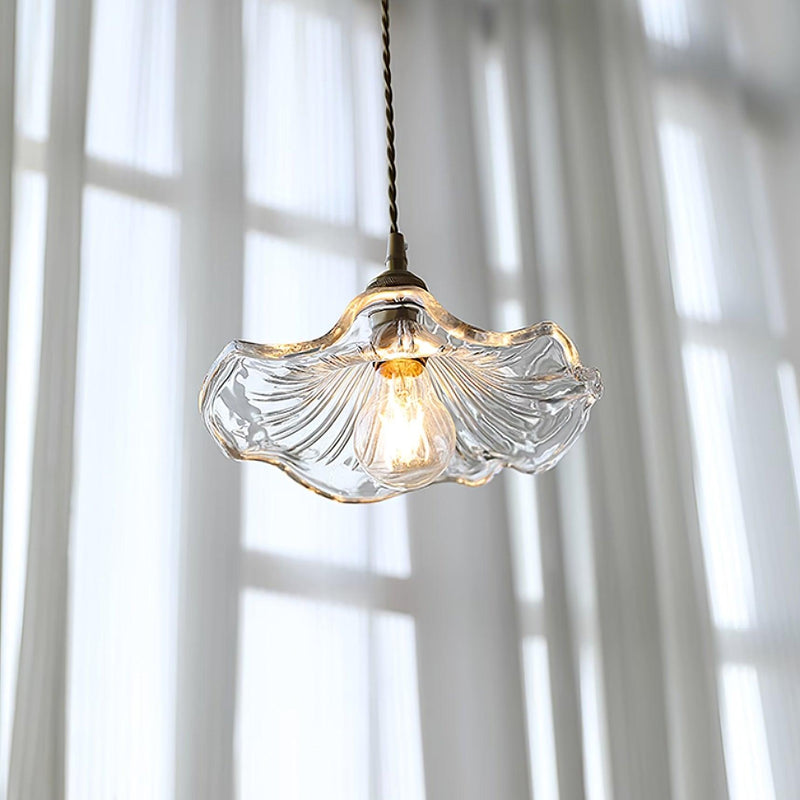 Flower Glass Pendant Light