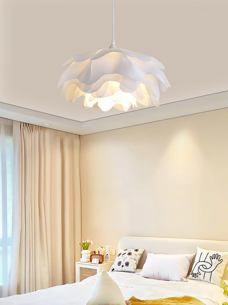 Flower Shaped White Pendant Lamp