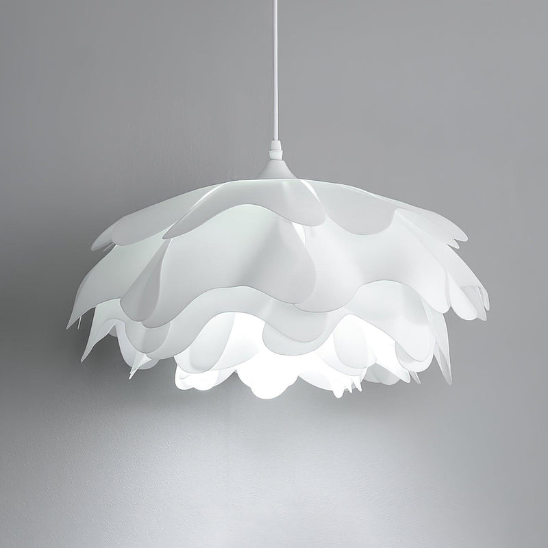 Flower Shaped White Pendant Lamp