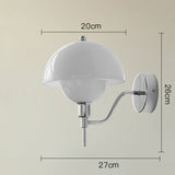 Cream Mushroom Walkway Wall Light