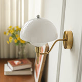 Cream Mushroom Walkway Wall Light