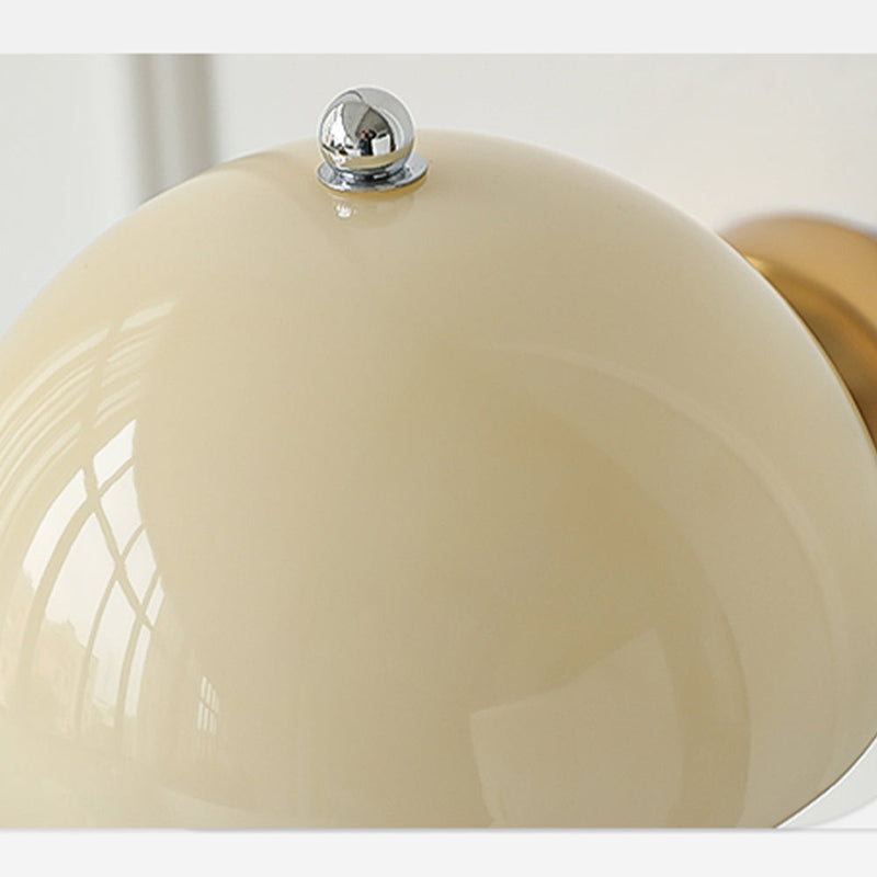 Cream Mushroom Walkway Wall Light