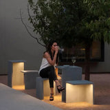 Lampe solaire d'extérieur Block Lane