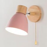 Jandiel - Wood Nordic Modern Hanging Switch Wall Lamp