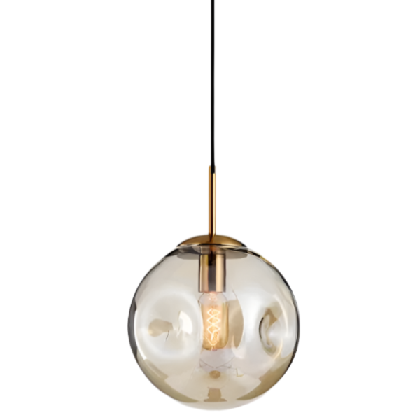 Brikey Glass Spherical Pendant Light