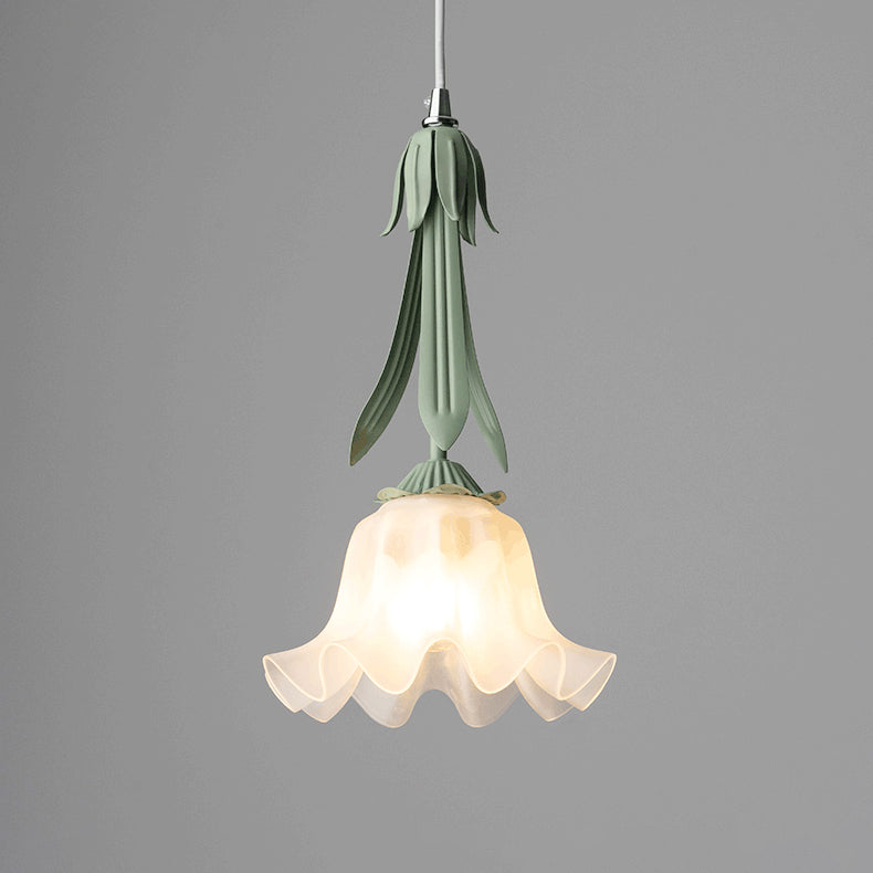 Lily of the valley pendant light