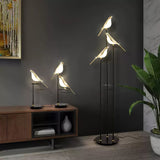 Magpie Perch Torchiere Lamp Floor Lamp