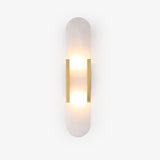 Melange Elongated Alabaster Wall Lamp